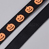 Halloween Polyester Ribbons OCOR-WH0120-29C-2