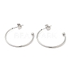 Non-Tarnish 304 Stainless Steel Stud Earring LS-EJEW-H134-02B-P-1