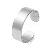Non-Tarnish 304 Stainless Steel Cuff Rings STAS-T045-22A-P-3