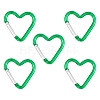 5Pcs Zinc Alloy Spring Gate Rings FIND-YW0010-59E-1