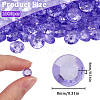 1000Pcs Acrylic Rhinestone Pointed Back Cabochons GACR-SP0001-01A-2