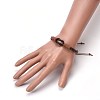 Cowhide Leather Cords Bracelets BJEW-JB04132-02-4