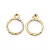 Zinc Alloy Open Back Bezel Pendants PALLOY-E577-10G-1