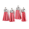 Faux Suede Tassel Pendant Decorations X-FIND-R095-023P-1