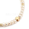 Natural Cultured Freshwater Pearl Beaded Bracelets BJEW-JB05386-03-2