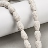 Natural Lava Rock Beads Strands G-G347-03J-1