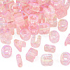 50Pcs 5 Styles UV Plating Rainbow Iridescent Acrylic Beads OACR-TA0004-67E-3