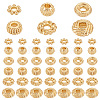 300Pcs 6 Style Rack Plating Alloy Spacer Beads FIND-PH0018-16-1