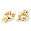 Brass Spring Ring Clasps KK-C028-04G-2