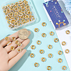 100pcs Alloy Spacer Beads FIND-SC0021-51G-3