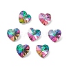 Faceted Glass Charms RGLA-L026-B07-1