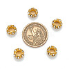 Alloy Rhinestone European Beads LS-X-CPDL-H997-3-3