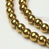 Non-magnetic Synthetic Hematite Beads Strands X-G-D010-2-2