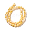 Round Millefiori Glass Beads Strands LK-P002-25-2