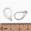 925 Sterling Silver Leverback Earrings LS-STER-S002-56-4