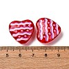 Glass Enamel Beads GLAA-Q125-01A-04-4