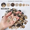 Resin Buttons BUTT-WH20002-07H-2