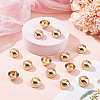 20Pcs 1-Hole Alloy Shank Buttons FIND-UN0002-83MG-4