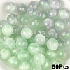 50Pcs Opaque UV Reactive Beads RESI-YW0005-93F-1