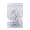 Eco-Friendly Transparent Acrylic Beads TACR-YW0001-01A-5
