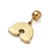 304 Stainless Steel Pendants STAS-K323-01H-G-2