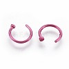 316 Stainless Steel Nose Nose Ring AJEW-P070-01A-2