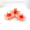 Flower Plastic Claw Hair Clips PW-WGB4757-01-1