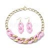 Acrylic Chains Jewelry Set SJEW-JS01288-04-1