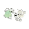UV Plating Alloy Enamel Pendants FIND-M033-14P-2