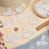 16Pcs 2Bags Polyester Clothing Patches PATC-FG0003-83A-4