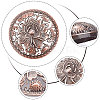 Alloy Incense Burner Cover AJEW-WH0244-03R-4