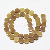 Natural Topaz Jade Beads Strands G-T122-03J-2