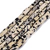 Natural Dalmatian Jasper Beads Strands GG-N002-01A-07-2