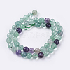 Natural Fluorite Beads Strands G-E468-F01-4mm-2