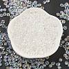 6/0 Inside Colours Fringe Glass Seed Beads SEED-A034-03K-2
