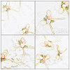 Gorgecraft 1 Yard Embroidery Flower Polyester Lace Trim OCOR-GF0002-55-6