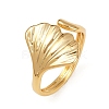 Brass Adjustable Cuff Rings for Women RJEW-B132-01B-P-4