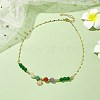 Natural & Dyed Malaysia Jade Beaded Necklaces for Women NJEW-JN04802-2