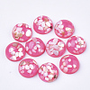 Translucent Resin Cabochons RESI-S364-44A-M-2