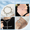 10Pcs 925 Sterling Silver Split Jump Rings STER-BBC0007-85A-5
