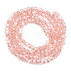 Transparent Glass Beads Strands EGLA-A039-T2mm-D15-2