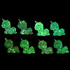 Luminous Transparent Acrylic Beads LACR-U001-09-3
