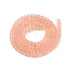 Transparent Glass Beads Strands EGLA-A044-T4mm-MD21-3
