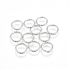 304 Stainless Steel Twisted Jump Rings STAS-G225-10P-02-1