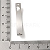 Tarnish Resistant 304 Stainless Steel Connector Charms STAS-R117-05P-3
