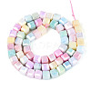 Anti-Tarnish Electroplate Glass Beads Strands GLAA-T025-6mm-10A-2