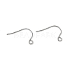 316 Surgical Stainless Steel Earring Hooks STAS-Z124-02C-P-1