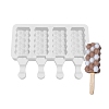 Food Grade DIY Rectangle Ice-cream Silicone Molds DIY-D062-07B-1