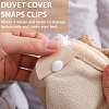 30 Pairs Cotton Duvet Holder Anti-Run Buckle AJEW-SP0004-49-6