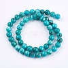 Natural Magnesite Beads Strands X-TURQ-F010-02-1